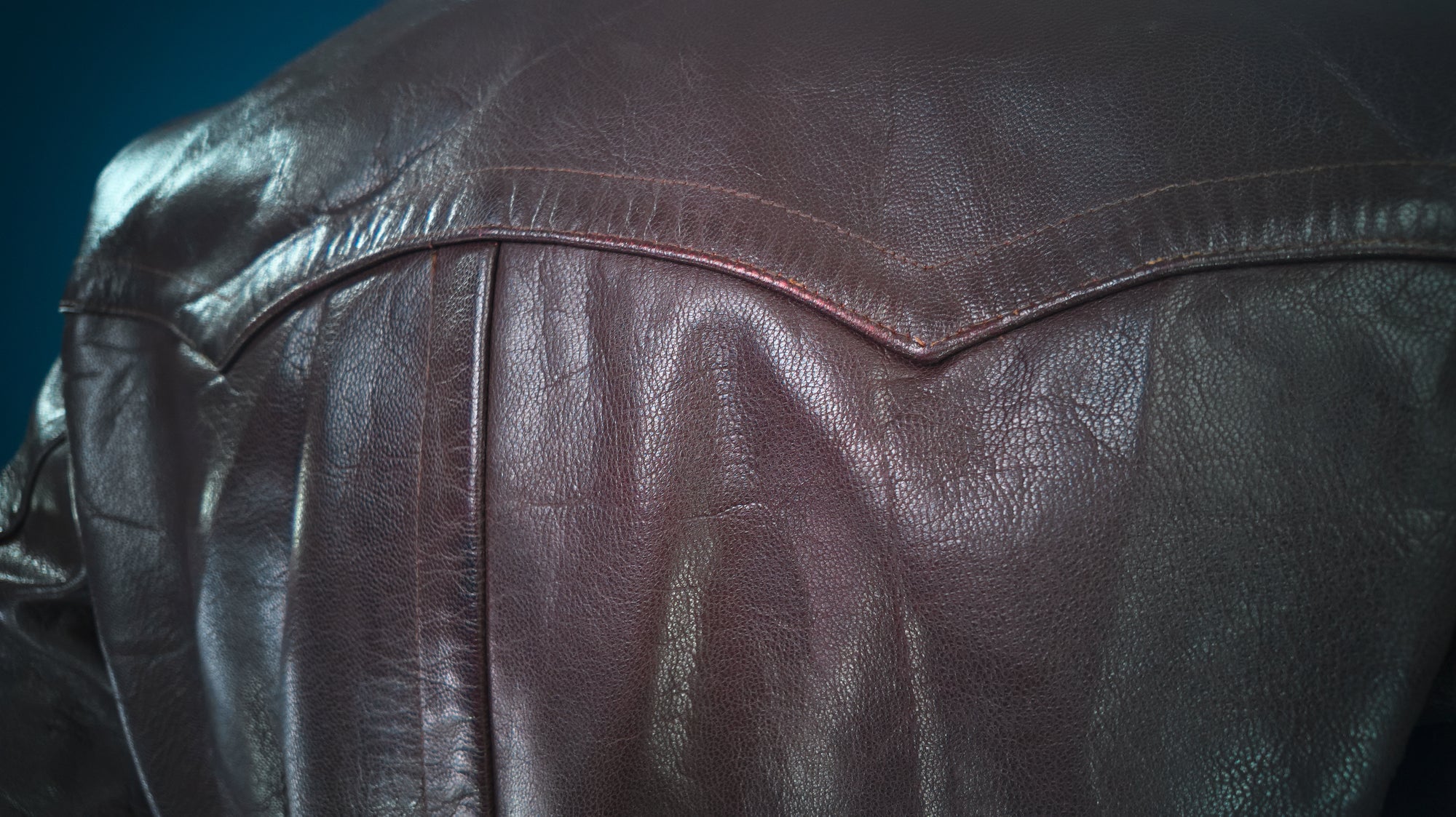 Vintage 1950s East German Cold War Trench Over Coat Motoring Leather Jacket “M”