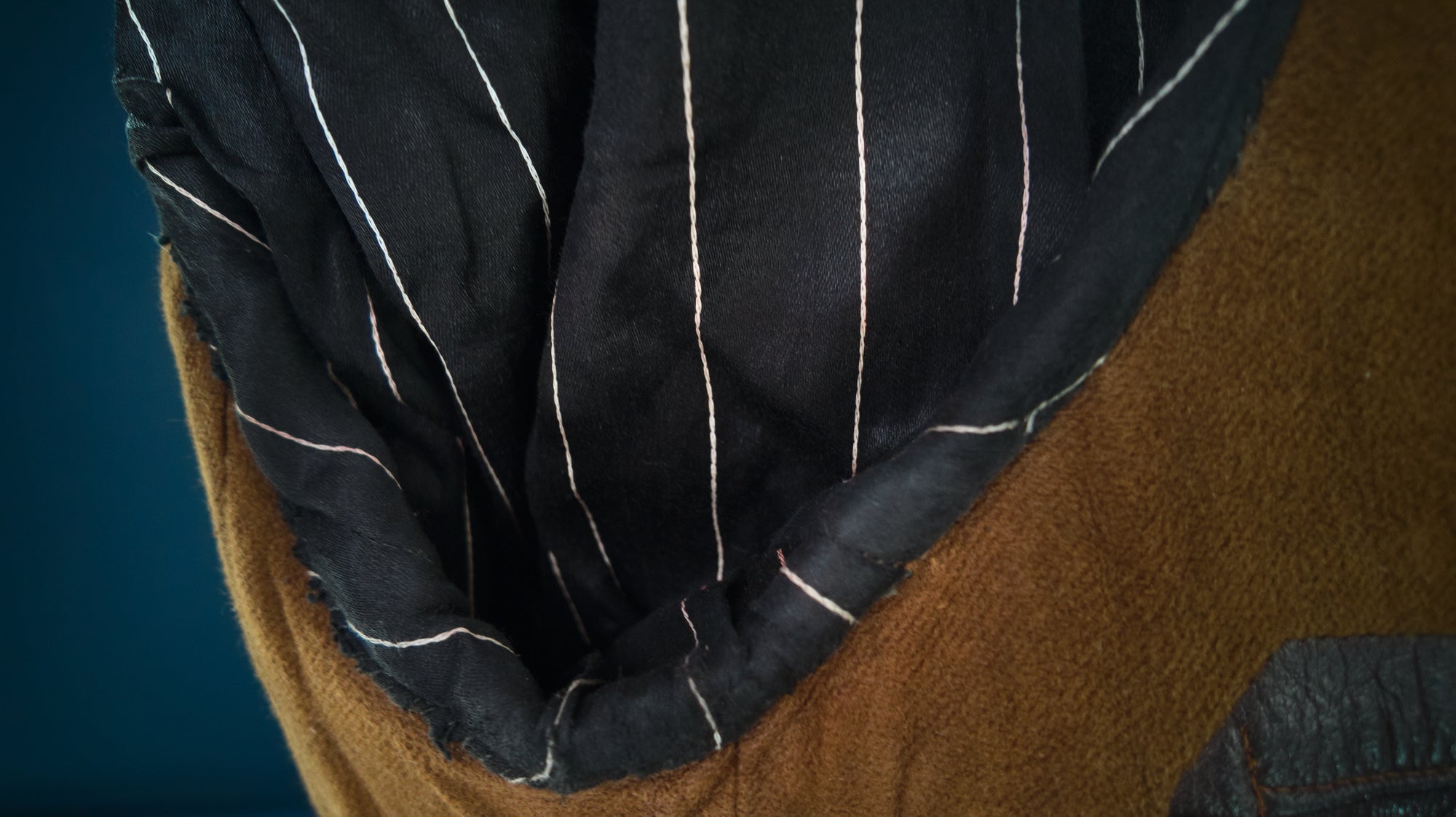 Vintage 1950s East German Cold War Trench Over Coat Motoring Leather Jacket “M”