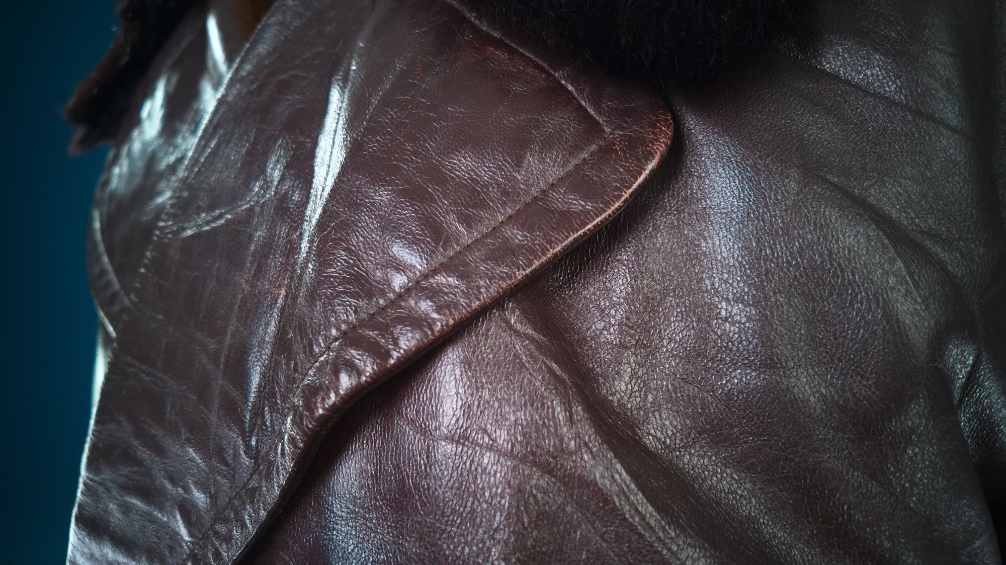 Vintage 1940s WW2 Czech Resistance Sniper Trench Great Coat Leather Jacket “L”