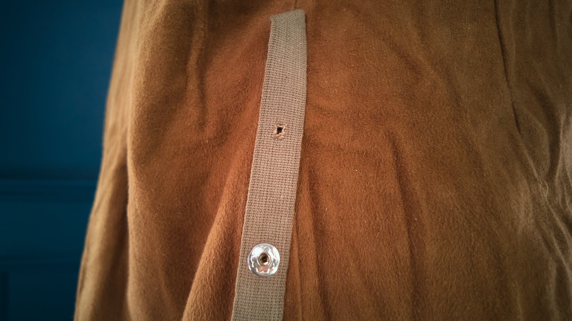 Vintage 1940s WW2 Czech Resistance Sniper Trench Great Coat Leather Jacket “L”