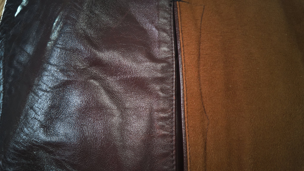 Vintage 1940s WW2 Czech Resistance Sniper Trench Great Coat Leather Jacket “L”